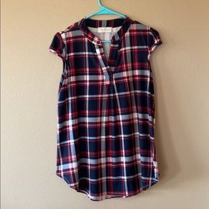 Size M capped sleeve blouse - M